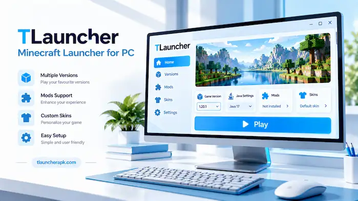 Minecraft launcher for PC