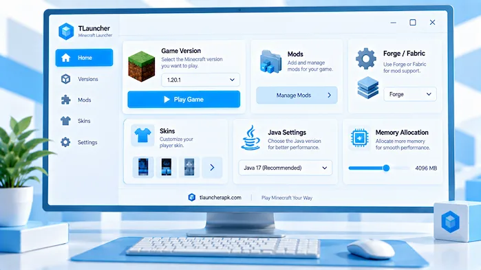 features for Minecraft versions